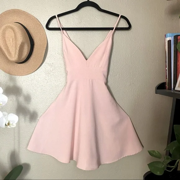 boutique | Dresses | Pink Flowy Formal Dress | Poshmark